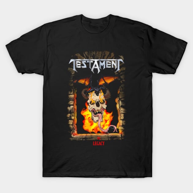 TESTAMENT VTG T-Shirt by  stickercastle